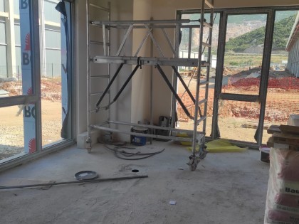 Kısa Süreli Çalışmalarda Katlanır İskele Avantajı